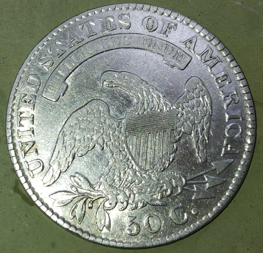 1830-Lettered-Edge-Capped-Bust-Half-Dollar---Possible-Fake